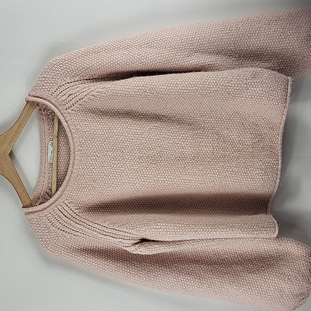 Anthropologie Pink Crew Neck Sweater